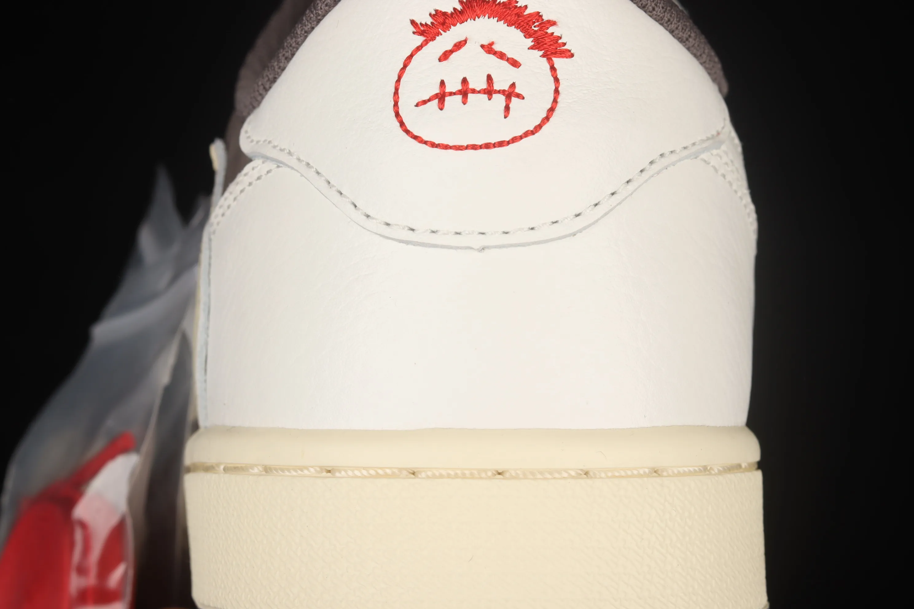 All categories Air Jordan Jordan series basketball shoes Air Jordan 1 Low pure original version Travis Scott x Air Jordan 1 Low OG "Reverse Mocha" AJ1 Joe 1 reverse mocha brown and white barb joint casual sports basketball shoes DM7866-162